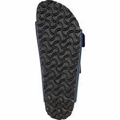 Birkenstock Arizona Sandals Birko-Flor Nubuk Narrow blue -Cheap Casual Sandals Store birkenstock arizona sandalen birko floor blau 4