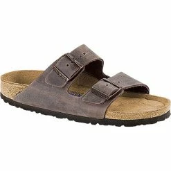Birkenstock Arizona Sandals Oiled Leather Narrow habana