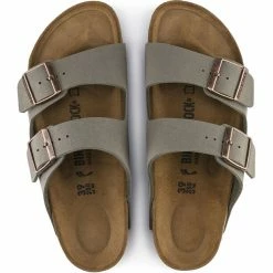 Birkenstock Arizona Sandals Birko-Flor Nubuk Narrow stone 12 Birkenstock Arizona Sandals Birko-Flor Nubuk Narrow stone -Cheap Casual Sandals Store birkenstock arizona sandals birko floor nubuk stone 5