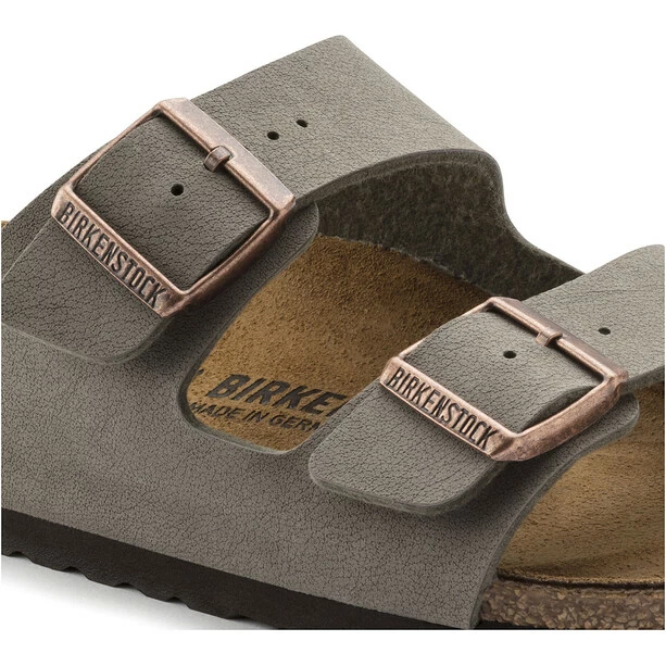 Birkenstock Arizona Sandals Birko-Flor Nubuk Narrow stone 8 Birkenstock Arizona Sandals Birko-Flor Nubuk Narrow stone - Image 6