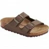 Birkenstock Arizona Sandals Birko-Flor Birkibuc Regular Kids mocha -Cheap Casual Sandals Store birkenstock arizona sandals birko flor birkibuc regular kids mocha 1