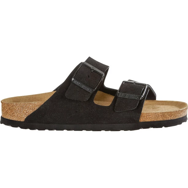 Birkenstock Arizona Soft Footbed Sandals Suede Leather Narrow Women black 5 Birkenstock Arizona Soft Footbed Sandals Suede Leather Narrow Women black - Image 3