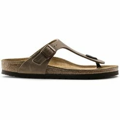Cheap Casual Sandals Store 14 Birkenstock Gizeh Flips Oiled Leather Regular tabacco brown
