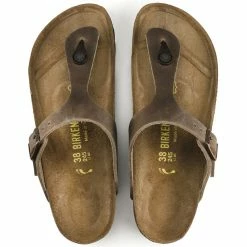 Cheap Casual Sandals Store -Cheap Casual Sandals Store birkenstock gizeh flips geoeltes leder herren tabacco brown 2