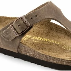 Birkenstock Gizeh Flips Oiled Leather Regular tabacco brown -Cheap Casual Sandals Store birkenstock gizeh flips geoeltes leder herren tabacco brown 4