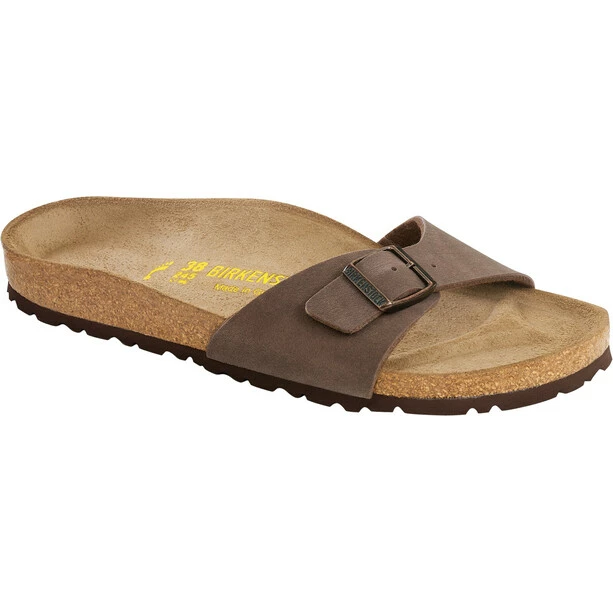 Birkenstock Madrid Sandals Birko-Flor Nubuk Narrow mocca 3 Birkenstock Madrid Sandals Birko-Flor Nubuk Narrow mocca