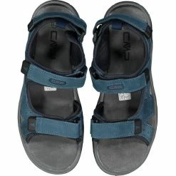 CMP Campagnolo Almaak Hiking Sandals Men black blue/bluish -Cheap Casual Sandals Store cmp campagnolo almaak hiking sandals men bblue bluish 4