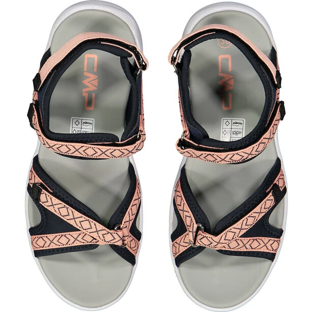 CMP Campagnolo Almaak Hiking Sandals Women black blue/peach 6 CMP Campagnolo Almaak Hiking Sandals Women black blue/peach - Image 4