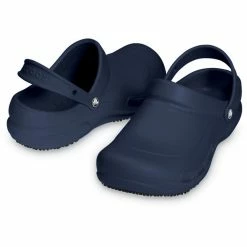 Crocs Bistro Clogs navy -Cheap Casual Sandals Store crocs bistro clogs unisex navy 3
