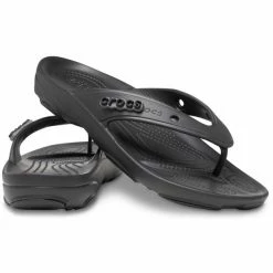 Crocs Classic All Terrain Flips black -Cheap Casual Sandals Store crocs classic all terrain flips black 3