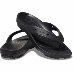Crocs Classic All Terrain Flips black -Cheap Casual Sandals Store crocs classic all terrain flips black 4