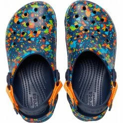 Crocs Classic All Terrain Terrazzo Clogs Kids navy/multi -Cheap Casual Sandals Store crocs classic all terrain terrazzo clogs kids navy multi 4