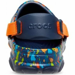 Crocs Classic All Terrain Terrazzo Clogs Kids navy/multi -Cheap Casual Sandals Store crocs classic all terrain terrazzo clogs kids navy multi 5