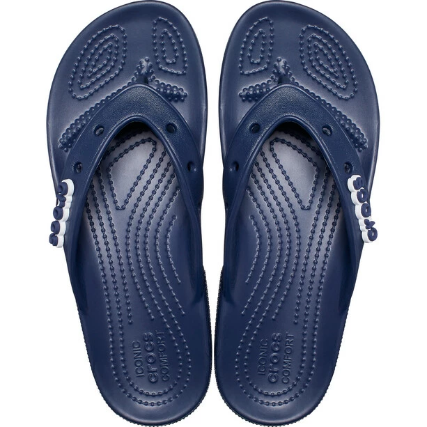 Crocs Classic Crocs Flip Sandals navy 5 Crocs Classic Crocs Flip Sandals navy - Image 3