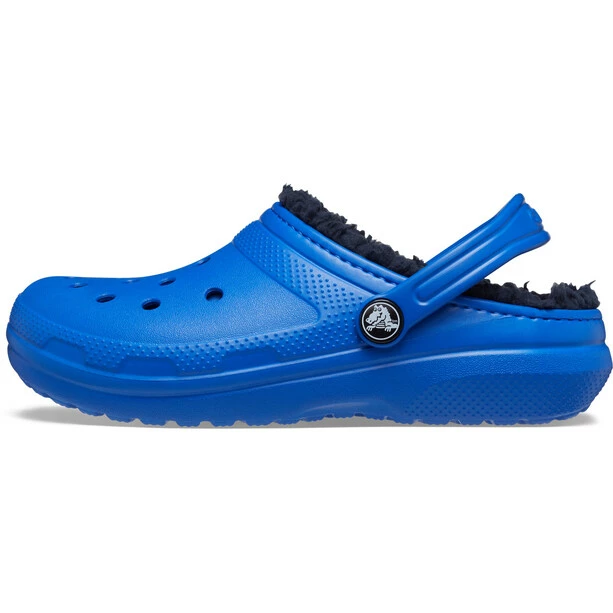 Crocs Classic Lined Clogs Kids blue bolt 5 Crocs Classic Lined Clogs Kids blue bolt - Image 3