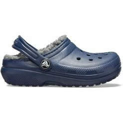 Crocs Classic Lined Clogs Kids navy/charcoal 8 Crocs Classic Lined Clogs Kids navy/charcoal -Cheap Casual Sandals Store crocs classic lined clogs kids navy charcoal 2