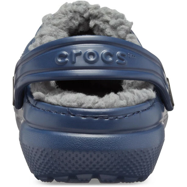 Crocs Classic Lined Clogs Kids navy/charcoal 7 Crocs Classic Lined Clogs Kids navy/charcoal - Image 5