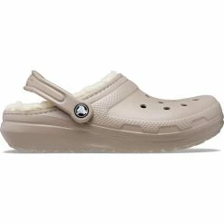 Crocs Classic Lined Clogs mushroom/bone -Cheap Casual Sandals Store crocs classic lined clogs mushroom bone 4