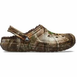 Crocs Classic Lined Realtree Edge Clogs chocolate/chocolate -Cheap Casual Sandals Store crocs classic lined realtree edge clogs chocolate chocolate 3
