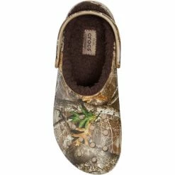 Crocs Classic Lined Realtree Edge Clogs chocolate/chocolate -Cheap Casual Sandals Store crocs classic lined realtree edge clogs chocolate chocolate 4
