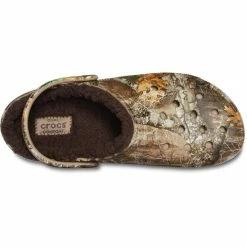 Crocs Classic Lined Realtree Edge Clogs chocolate/chocolate -Cheap Casual Sandals Store crocs classic lined realtree edge clogs chocolate chocolate 5