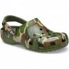 Crocs Classic Printed Camo Clogs army green/multi -Cheap Casual Sandals Store crocs classic printed camo clogs army green multi 1