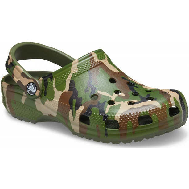 Crocs Classic Printed Camo Clogs army green/multi 3 Crocs Classic Printed Camo Clogs army green/multi