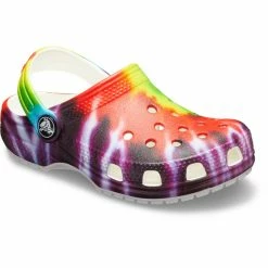 Crocs Classic Tie Dye Graphic Clogs Kids multi