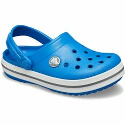 Crocs Crocband Clogs Kids bright cobalt/charcoal