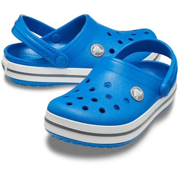 Crocs Crocband Clogs Kids bright cobalt/charcoal 5 Crocs Crocband Clogs Kids bright cobalt/charcoal - Image 3