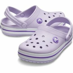 Crocs Crocband Clogs Kids lavender/neon purple -Cheap Casual Sandals Store crocs crocband clogs kinder lavender neon purple 3