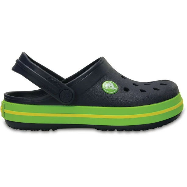 Crocs Crocband Clogs Kids navy/volt green 4 Crocs Crocband Clogs Kids navy/volt green - Image 2
