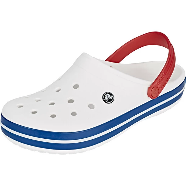 Crocs Crocband Clogs white/blue jean 3 Crocs Crocband Clogs white/blue jean