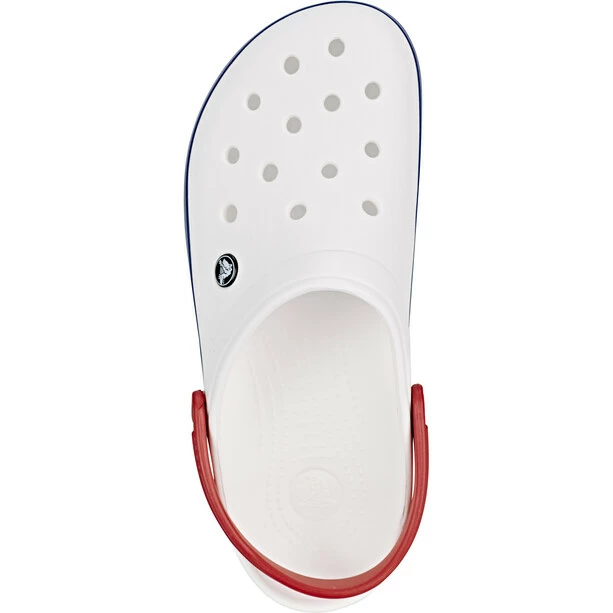 Crocs Crocband Clogs white/blue jean 5 Crocs Crocband Clogs white/blue jean - Image 3