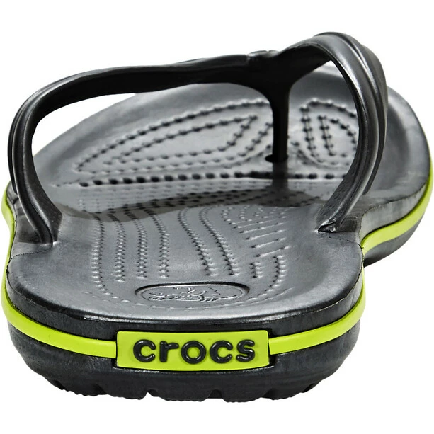 Crocs Crocband Flip Sandals graphite/volt green 7 Crocs Crocband Flip Sandals graphite/volt green - Image 5