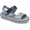 Crocs Crocband Sandals Kids light grey/navy -Cheap Casual Sandals Store crocs crocband sandals kids light grey navy 1