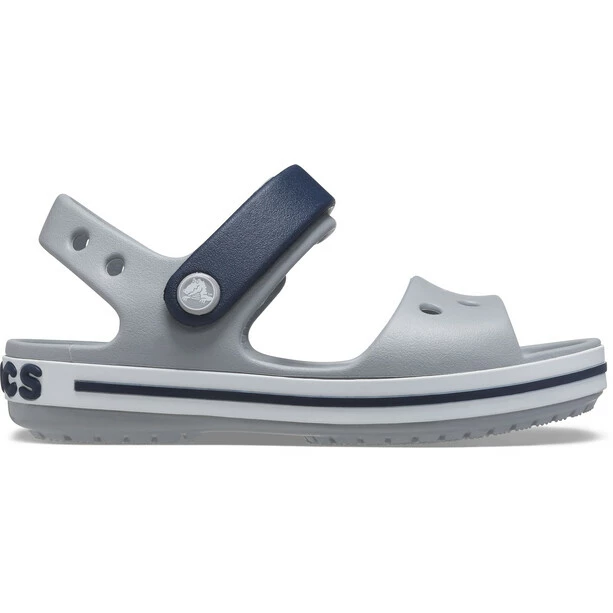 Crocs Crocband Sandals Kids light grey/navy 6 Crocs Crocband Sandals Kids light grey/navy - Image 4