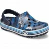 Crocs Crocband Shark Prescool Clogs Kids navy -Cheap Casual Sandals Store crocs crocband shark prescool clogs kids navy 1