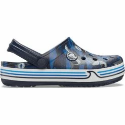 Crocs Crocband Shark Prescool Clogs Kids navy -Cheap Casual Sandals Store crocs crocband shark prescool clogs kids navy 2