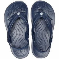 Crocs Crocband Strap Flip Sandals Kids navy -Cheap Casual Sandals Store crocs crocband strap flip sandals kinder navy 4