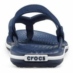 Crocs Crocband Strap Flip Sandals Kids navy -Cheap Casual Sandals Store crocs crocband strap flip sandals kinder navy 6