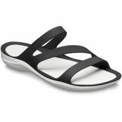 Cheap Casual Sandals Store 4 Crocs Swiftwater Sandals Women black/white