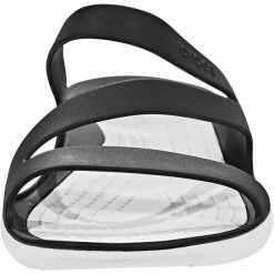 Crocs Swiftwater Sandals Women black/white -Cheap Casual Sandals Store crocs swiftwater sandals damen black white 3