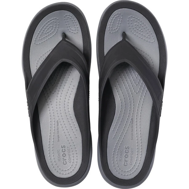 Crocs Swiftwater Wave Flip Sandals Men black/slate grey 5 Crocs Swiftwater Wave Flip Sandals Men black/slate grey - Image 3