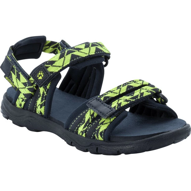 Jack Wolfskin 2 IN 1 Sandals Kids blue/lime 3 Jack Wolfskin 2 IN 1 Sandals Kids blue/lime