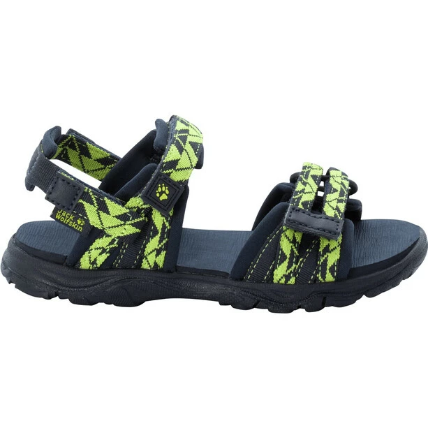 Jack Wolfskin 2 IN 1 Sandals Kids blue/lime 4 Jack Wolfskin 2 IN 1 Sandals Kids blue/lime - Image 2