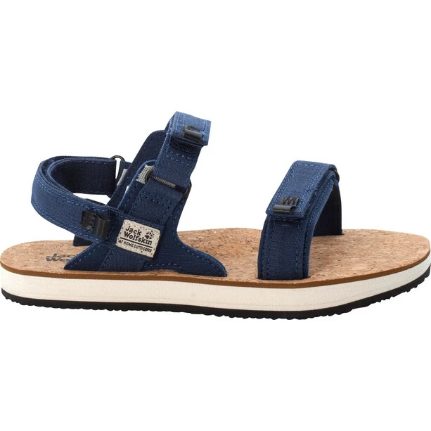 Jack Wolfskin Ecostride 2 Sandals Women blue/cork 4 Jack Wolfskin Ecostride 2 Sandals Women blue/cork - Image 2
