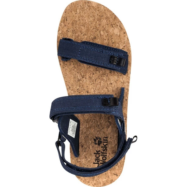 Jack Wolfskin Ecostride 2 Sandals Women blue/cork 7 Jack Wolfskin Ecostride 2 Sandals Women blue/cork - Image 5