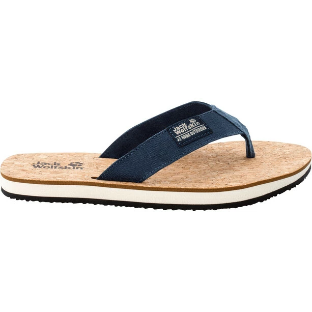 Jack Wolfskin Ecostride 2 Slippers Women blue/cork 4 Jack Wolfskin Ecostride 2 Slippers Women blue/cork - Image 2