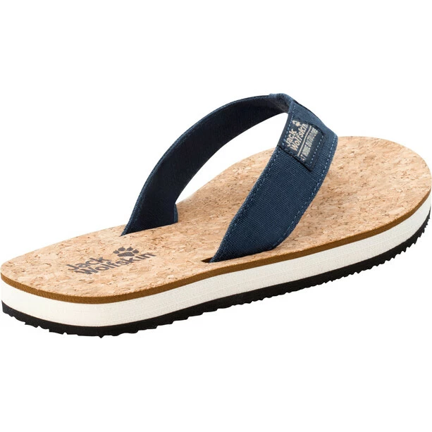 Jack Wolfskin Ecostride 2 Slippers Women blue/cork 5 Jack Wolfskin Ecostride 2 Slippers Women blue/cork - Image 3